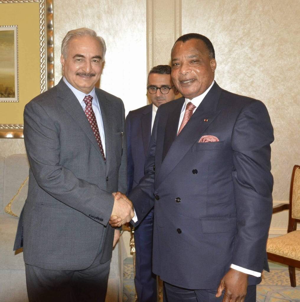 Exclusif-Dernière minute-Libye-Congo-Brazzaville: BOUSSAFITA confirme l’arrivée du Maréchal Halifa HAFTAR au Congo Brazzaville.