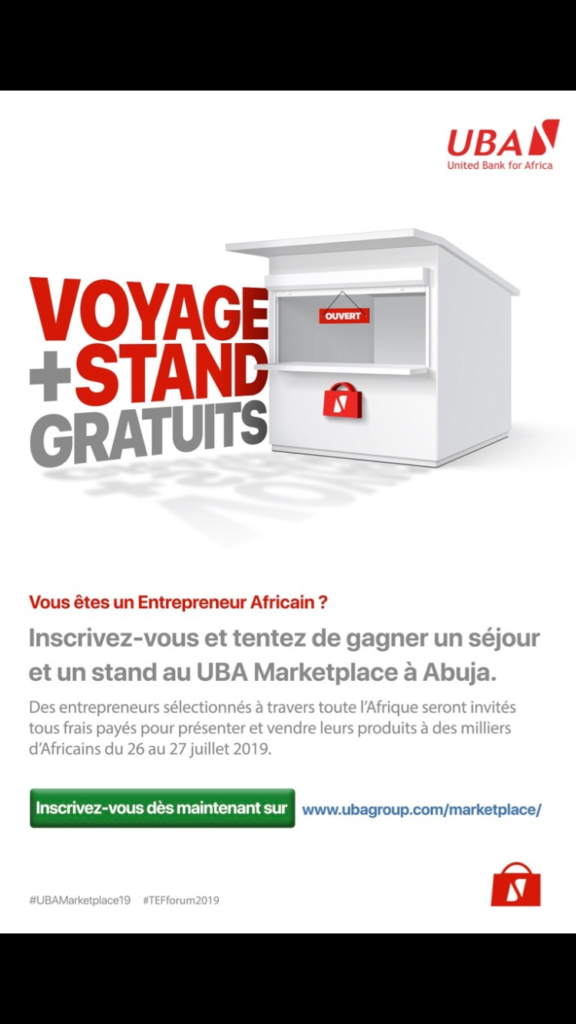 Afrique: 5ème Edition du Programme d’Entrepreneuriat de la Fondation Tony ELUMELU, UBA lance le UBA Marketplace.