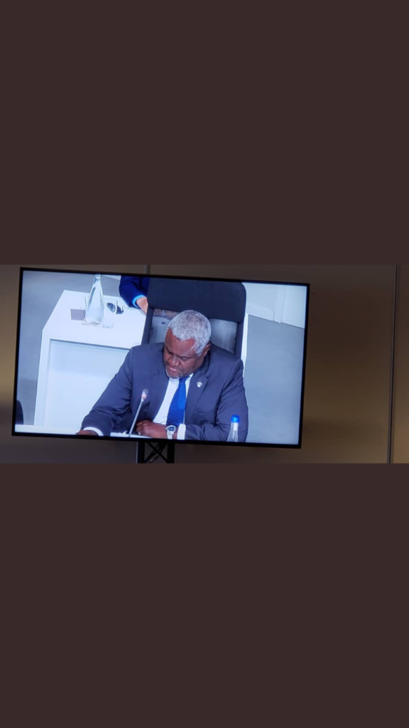 Sommet G7 Biarritz: Moussa Faki Mahamat évoque avec fermeté l’imbroglio libyen qui doit être repensé en urgence