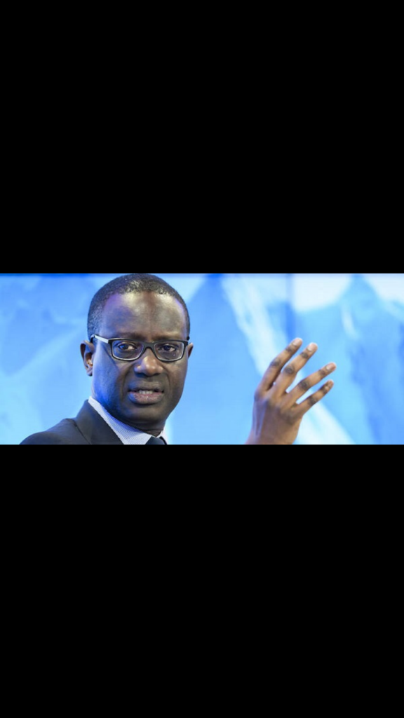 Suisse-Afrique : Le directeur général du Crédit Suisse, le franco-ivoirien Tidjani Thiam rend finalement le tablier