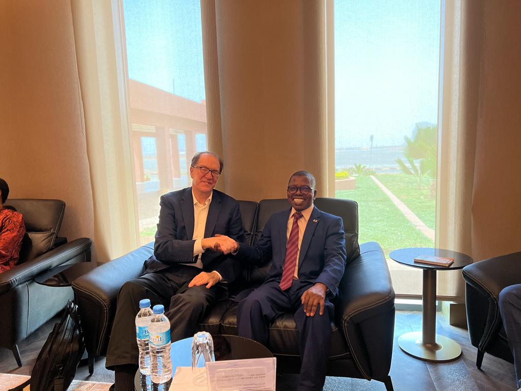 NIGER: Le Président de la Banque mondiale David Malpass accueilli ce mercredi par le ministre du Plan, RABIOU ABDOU