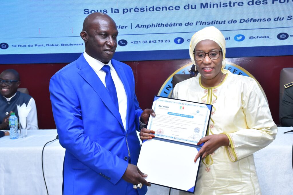 Sénégal: Koumouna BIAGUI décroche avec brio le Prestigieux Diplôme de Master 2 en Défense et Sécurité au CHEDS.