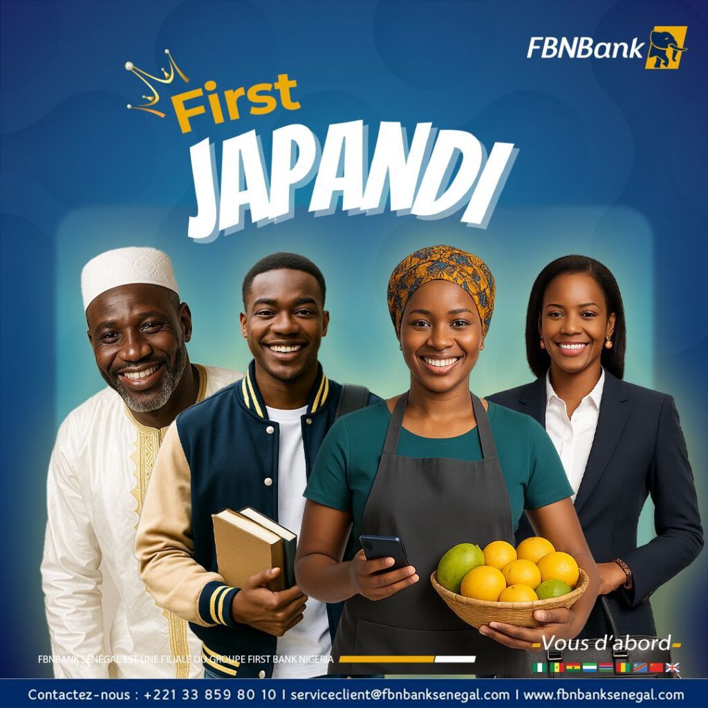 Inclusion financière : FBNBank Sénégal lance FIRST JAPANDI, son nouveau produit innovant, accessible à 0 frais.